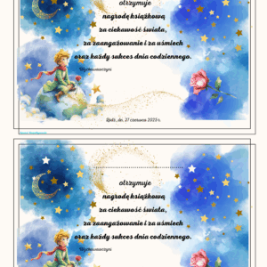 Wkładki do książek z Małym Księciem