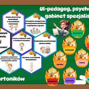 Ul wsparcia- dla gabinetu pedagoga/psychologa/terapeuty