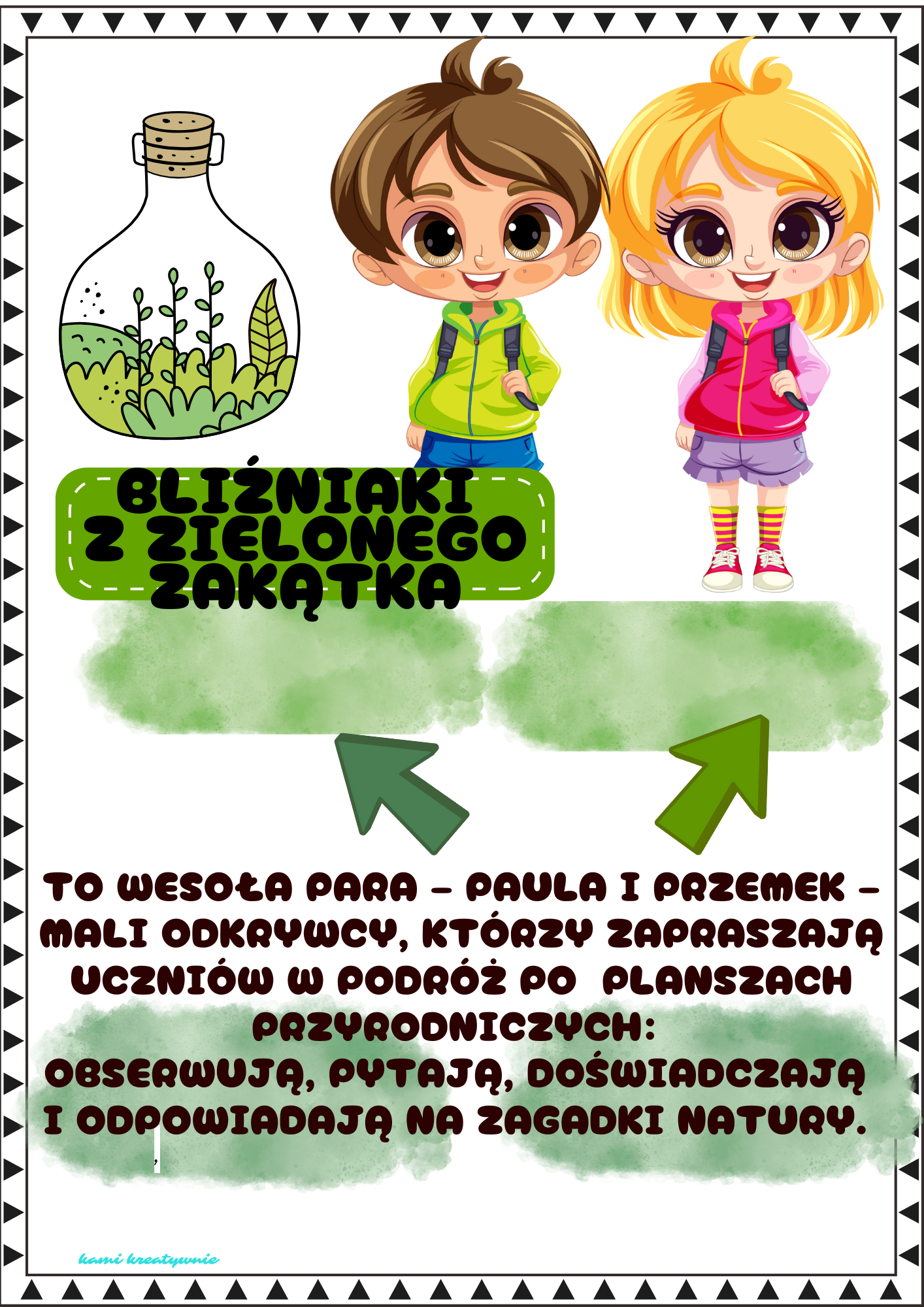 Plansze przyrodnicze a4 i wklejki a5