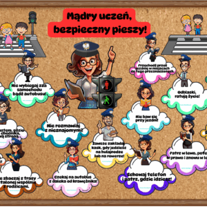 Mądry uczeń- bezpieczny pieszy!- inspiracje edukacyjne-e-book