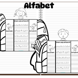 Alfabet-wklejka do zeszytu- e-book