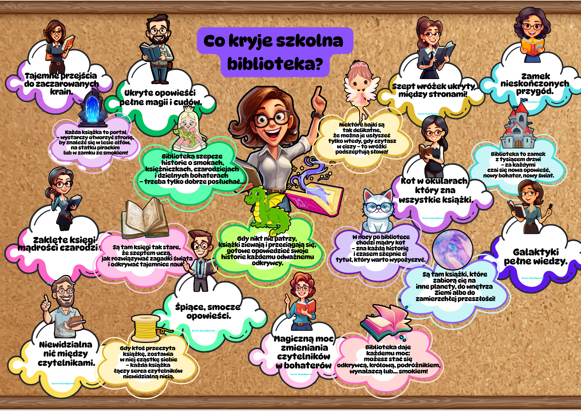 Co kryje biblioteka?-inspiracje dla nauczycieli- e-book