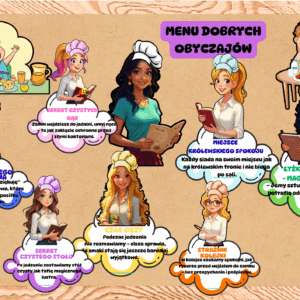 Menu Dobrych Obyczajów- inspiracje dla nauczycieli -e-book