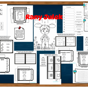 Rany Julek! O tym, jak Julian Tuwim został poetą.- lapbook bądź wklejki- e-book