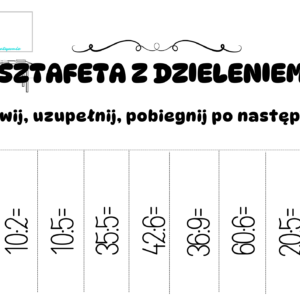 Sztafeta z dzieleniem-e-book