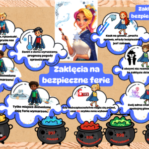 Zaklęcia na bezpieczne ferie/bezpieczną zimę- e-book