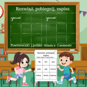 Biegane powtórki j.polski- klasa 2, I półrocze