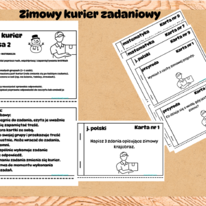 Zimowy kurier zadaniowy-  klasa 3-e-book (Kopia)