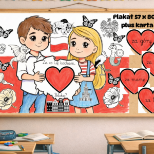 Za co Cię kocham, Polsko?- plakat i karta a4