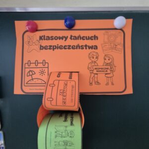 Odliczanie do wakacji- łańcuch bezpieczeństwa