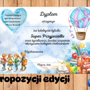 Dyplomy do edycji-word