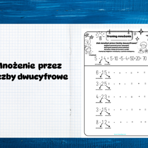 Trening mnożenia- liczby dwucyfrowe
